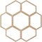 Ekena Millwork Florin Wood Fretwork Pierced Ceiling Medallion, Alder, 16"OD x 5 5/8"ID x 3/8"T CMWP16X16X0375FOAL - alternate 3